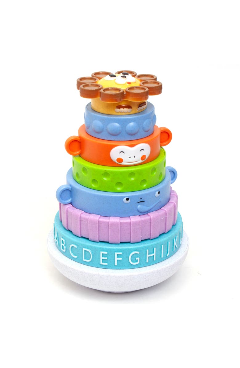 Roo Crew Stacking Rings 8 Pieces Sensory Toy, Main, color,