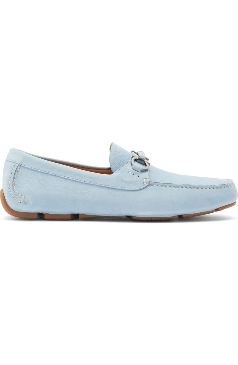 FERRAGAMO Sunday Driving Shoe, Alternate, color, Washed Denim New Biscotto