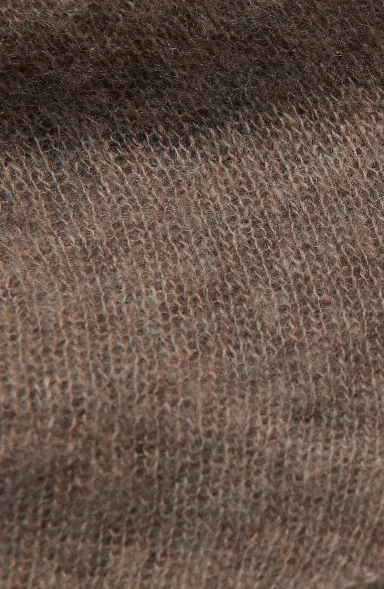 MANGO Cashmere Scarf, Alternate, color, Medium Brown