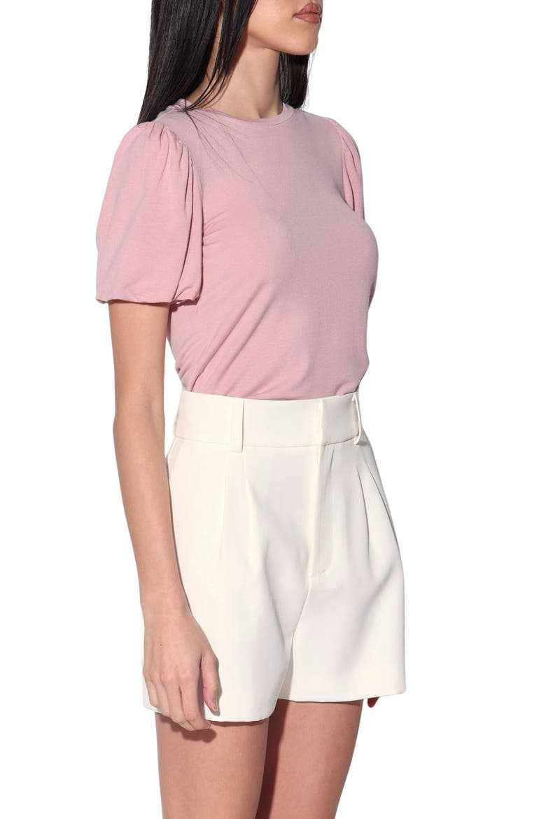 Shelly Puff Sleeve T-Shirt, Alternate, color, BLUSH