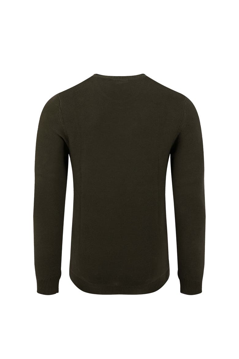 Rhett Crew Neck Knitted Jumper, Alternate, color, Fir Green