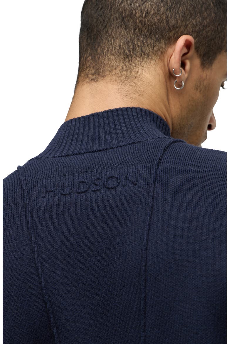 Jrue Mock Neck Cotton & Cashmere Blend Sweater, Alternate, color, OLYMPIA