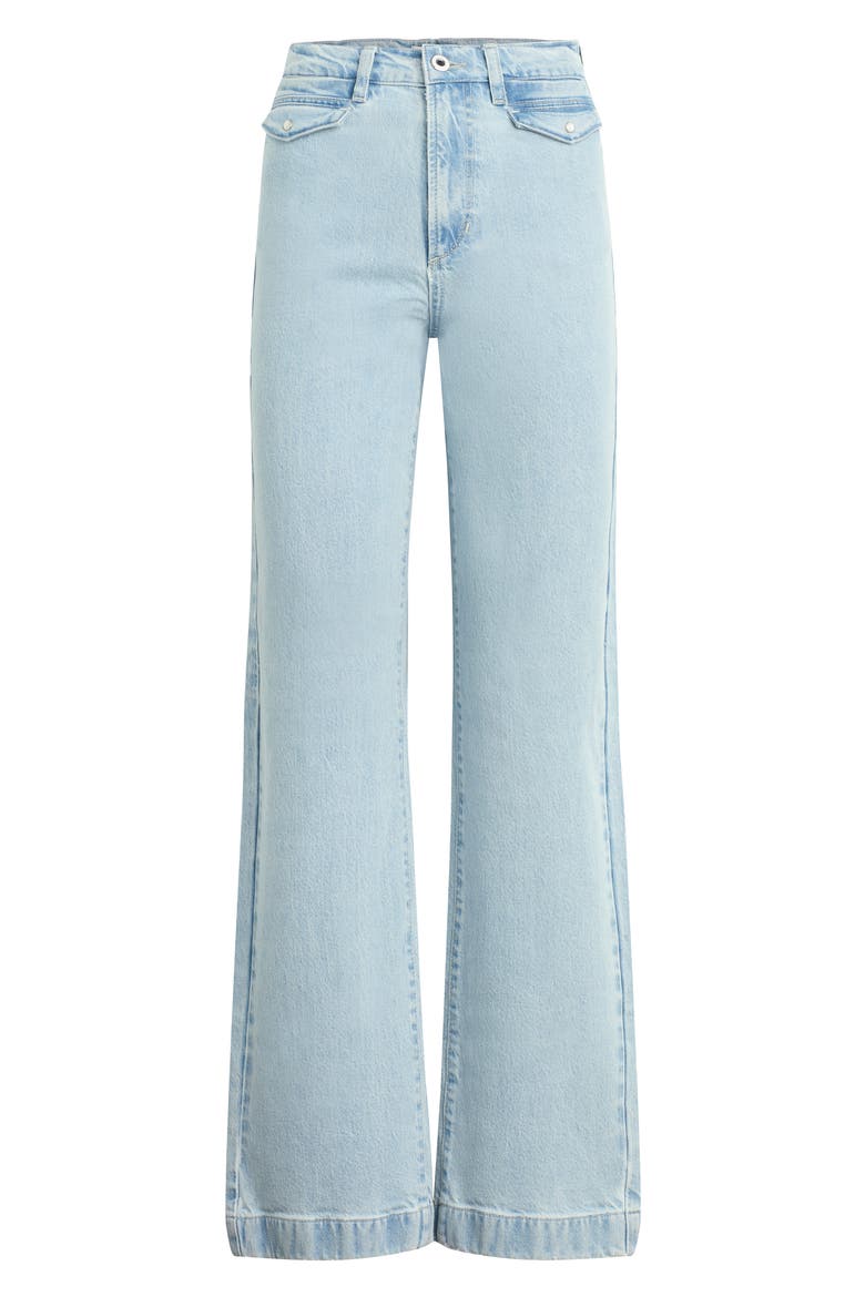 The Kelly High Waist Straight Leg Trouser Jeans, Alternate, color, WESTWOOD
