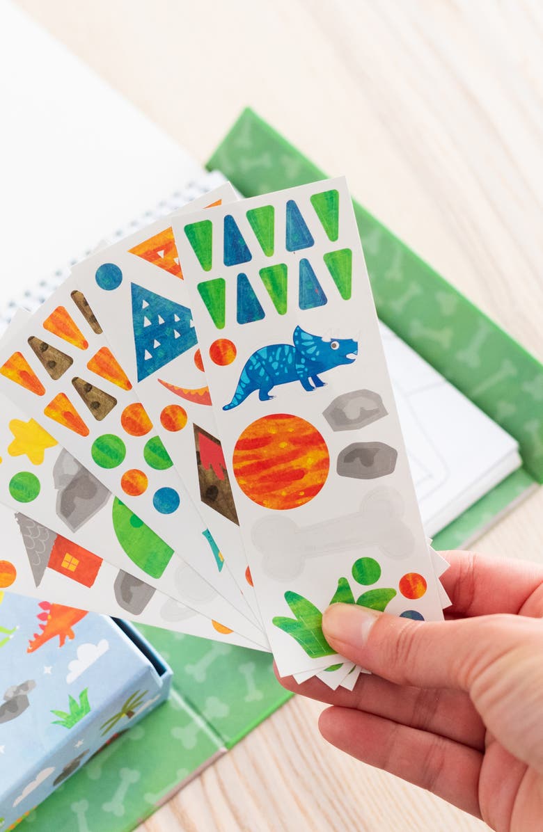 TIGER TRIBE Dinosaur Coloring Set, Alternate, color, Multi