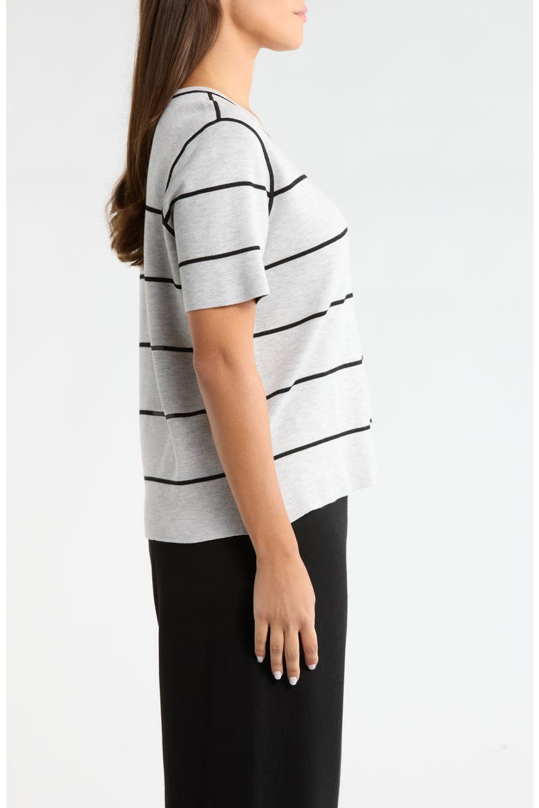 Odessa Reversible Knit Top, Alternate, color, BLK PRL ML