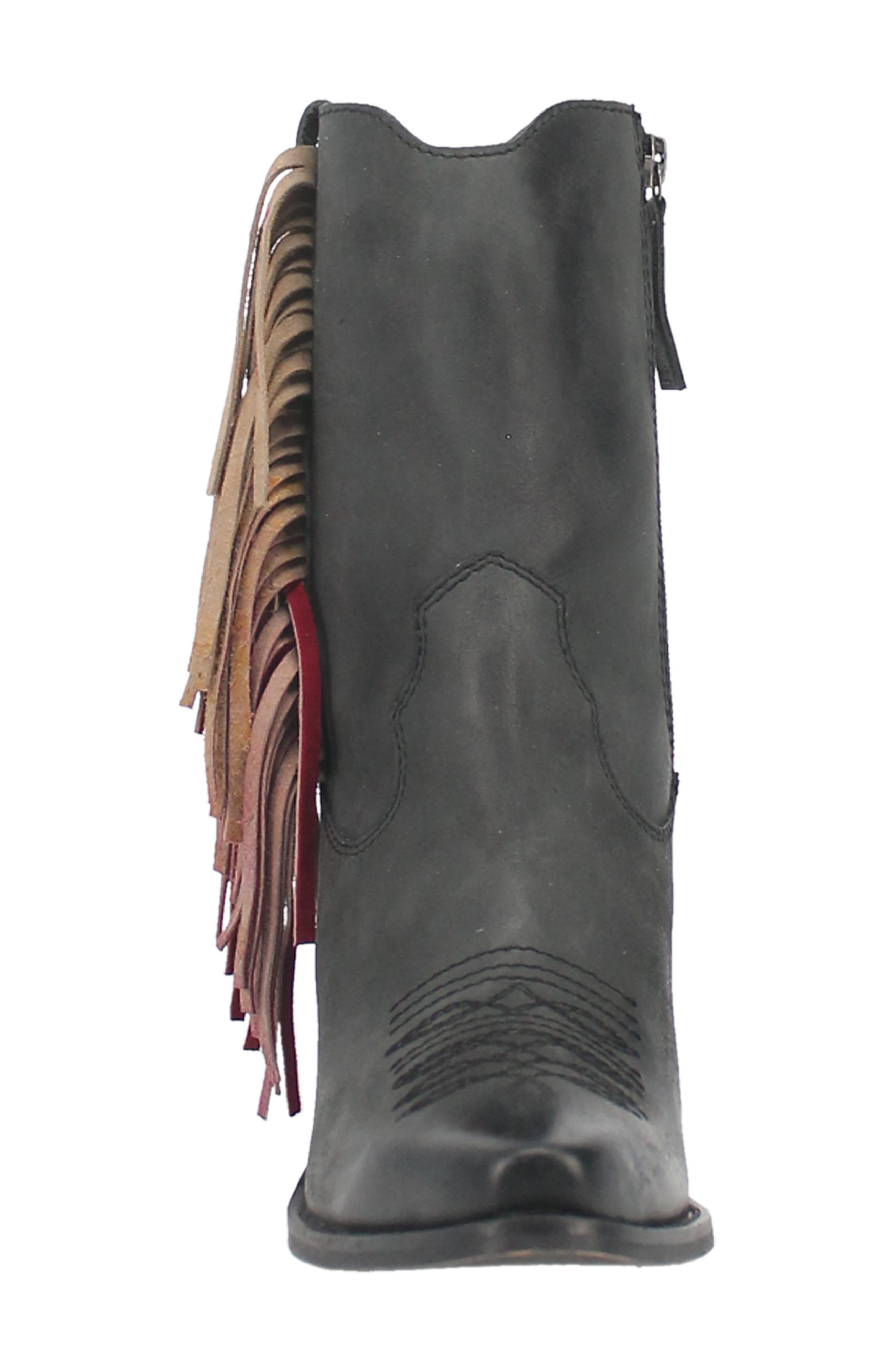 Dingo Fringe Benefits Western Boot, Alternate, color, 