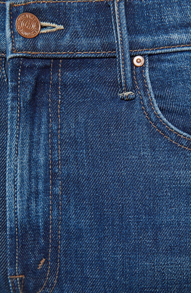 MOTHER Smokin' Double Heel High Waist Bootcut Jeans, Alternate, color,