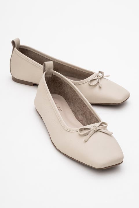 Sosa Leather Ballet Flats (Women)