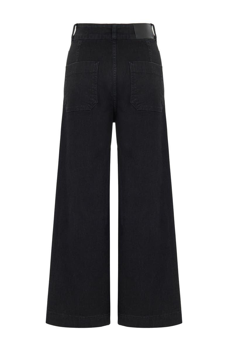 Nocturne High Waisted Wide Leg Jeans, Alternate, color,