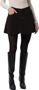 Citizens of Humanity Trapeze Cotton Miniskirt