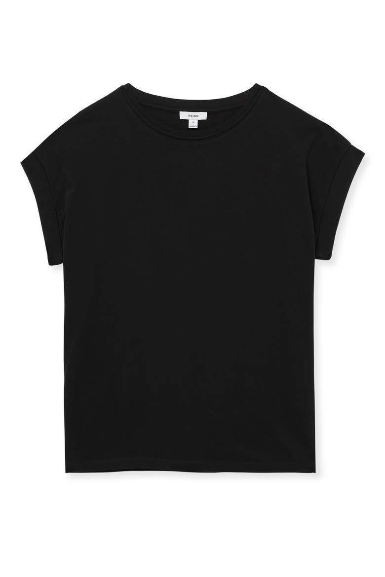 Tommie Crewneck T-Shirt, Alternate, color, BLACK