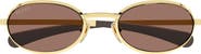 Gucci 53mm Oval Sunglasses