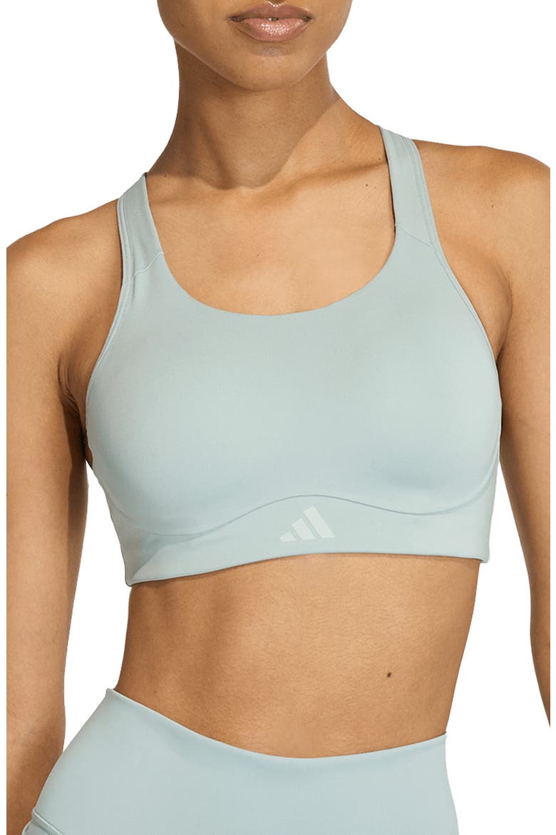 Optime Workout High Support Sports Bra, Main, color, WONDER SAGE