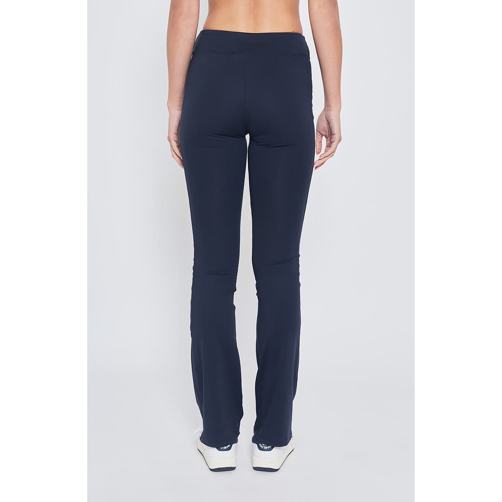 L'ETOILE SPORT SPLIT HEM PANTS in Navy  product