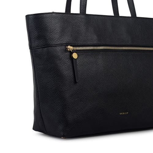 Radley Fountain Road Medium Ziptop Tote Bag In Black