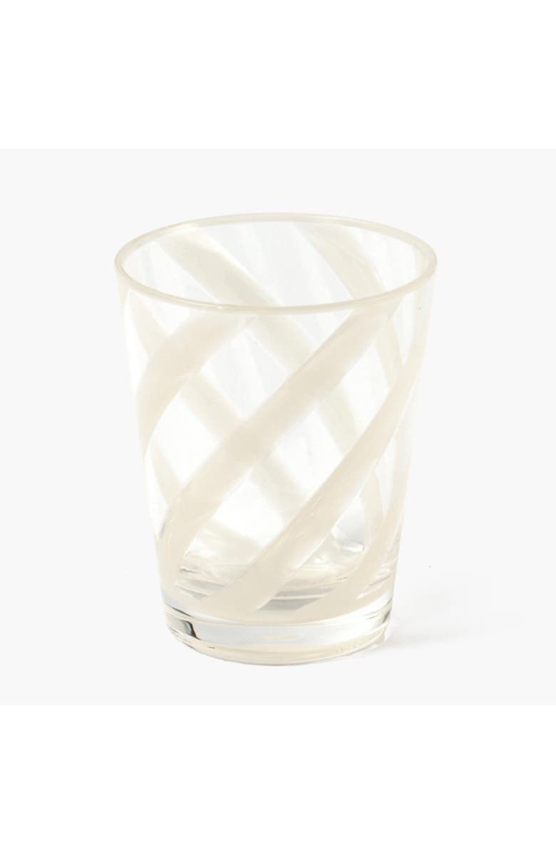 Mrs. Alice Swirl Outdoor Glasses, Alternate, color, White