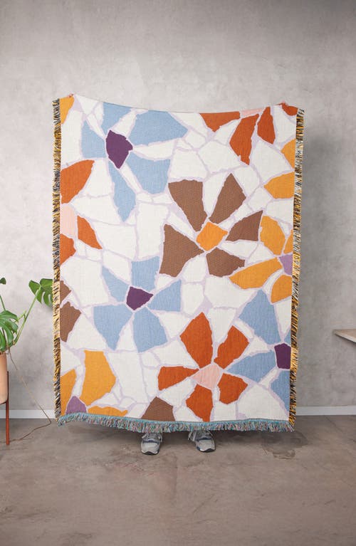 Slowdown Studio Woven Throw Blanket In Multi