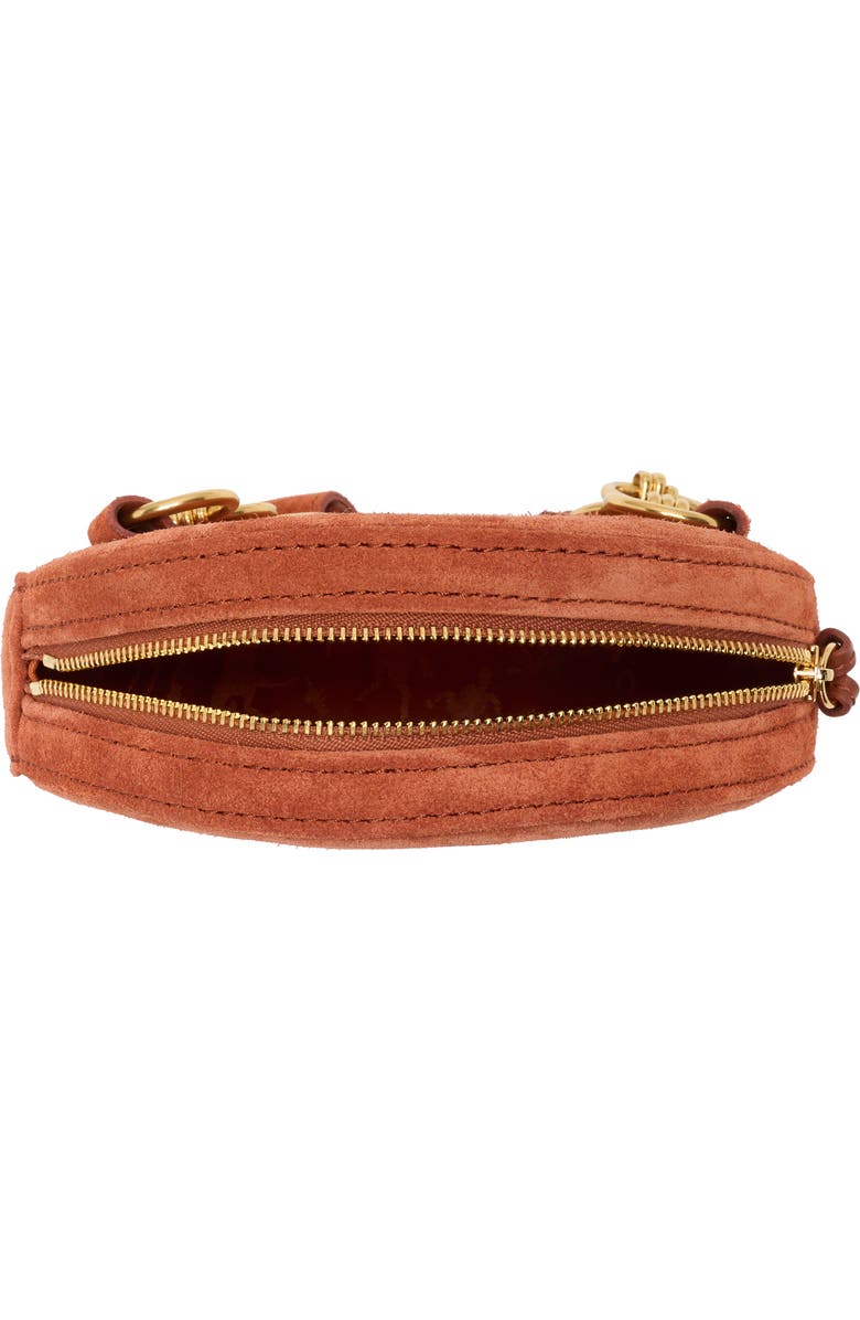 Longchamp Round Belt Bag, Alternate, color, Cognac