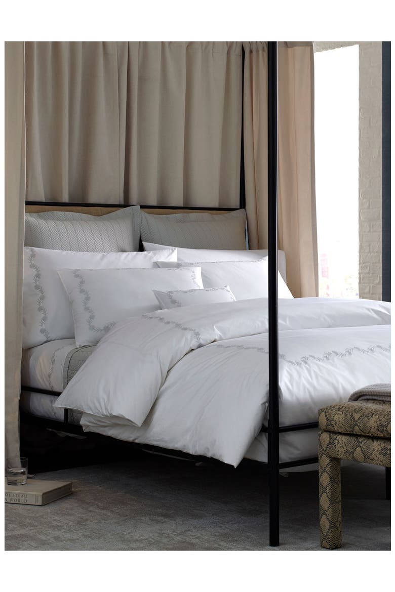 Daphne Duvet Cover, Alternate, color, DUNE