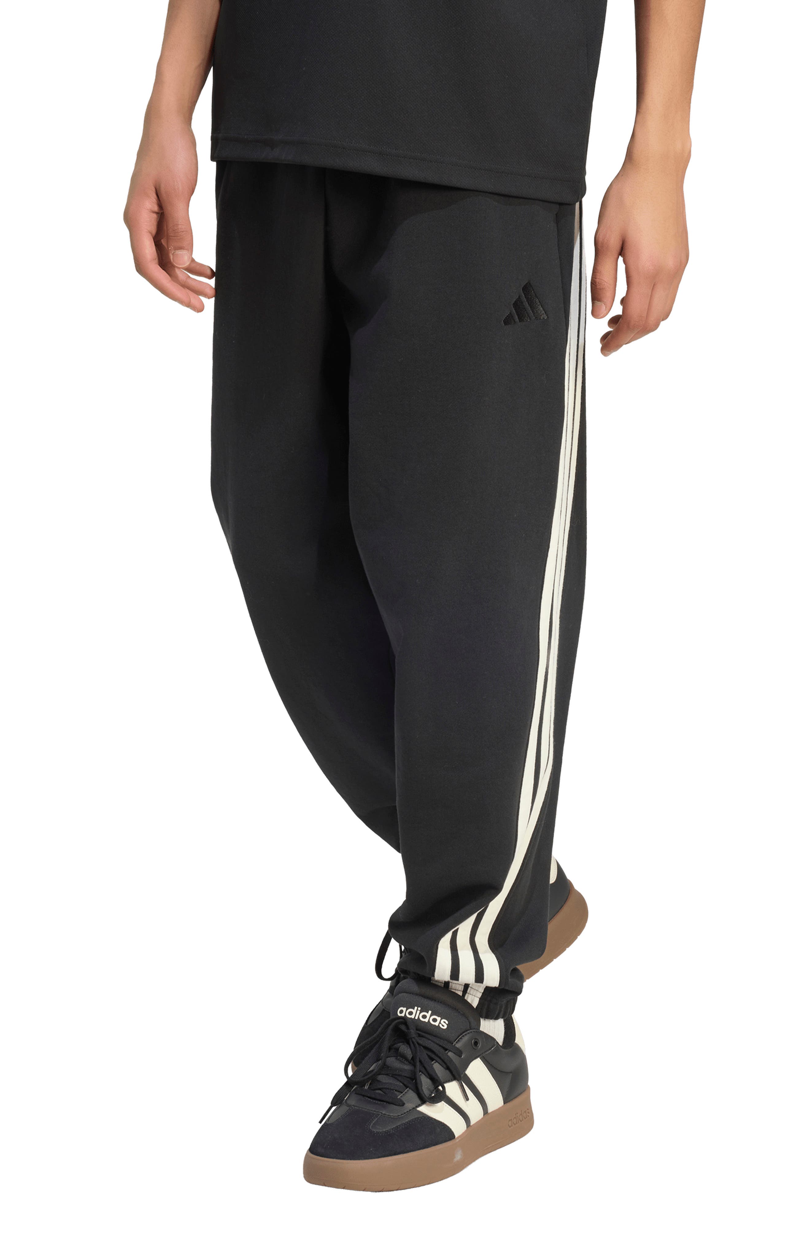 3-Stripes Fleece Sweatpants
