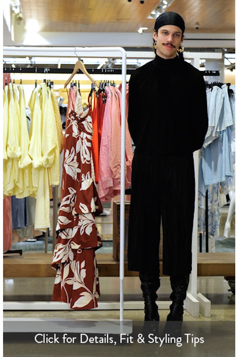 Cassia Floral Tiered Midi Dress video