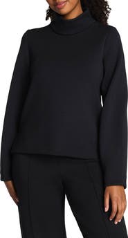 SPANX® AirEssentials® Luxe Mock Neck Sweatshirt