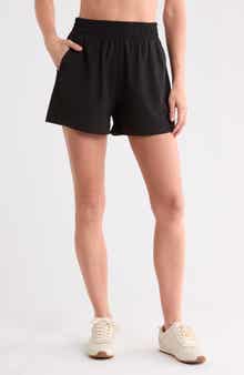 Hudson High Waist Performance Shorts