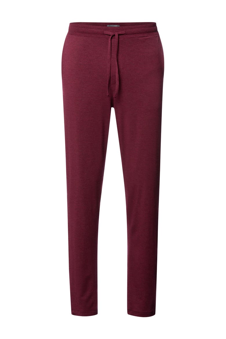 Casuals Drawstring Pant, Main, color, Cabernet Melange