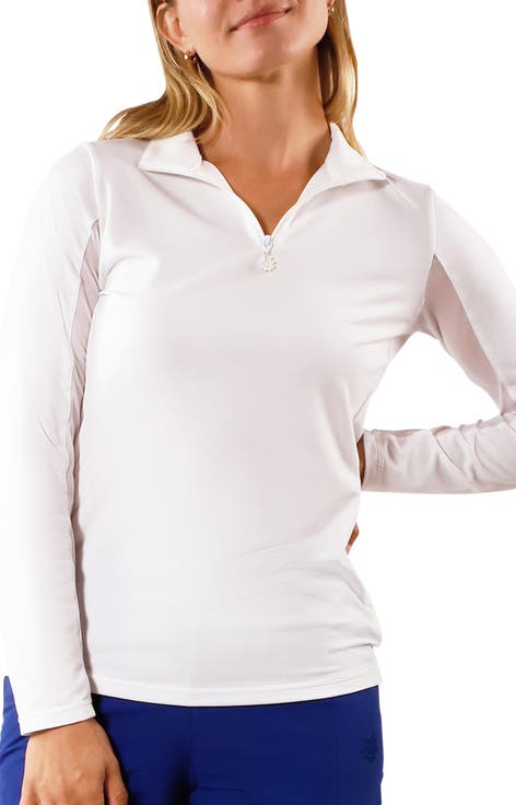 Quarter Zip Vented Sun Shirt