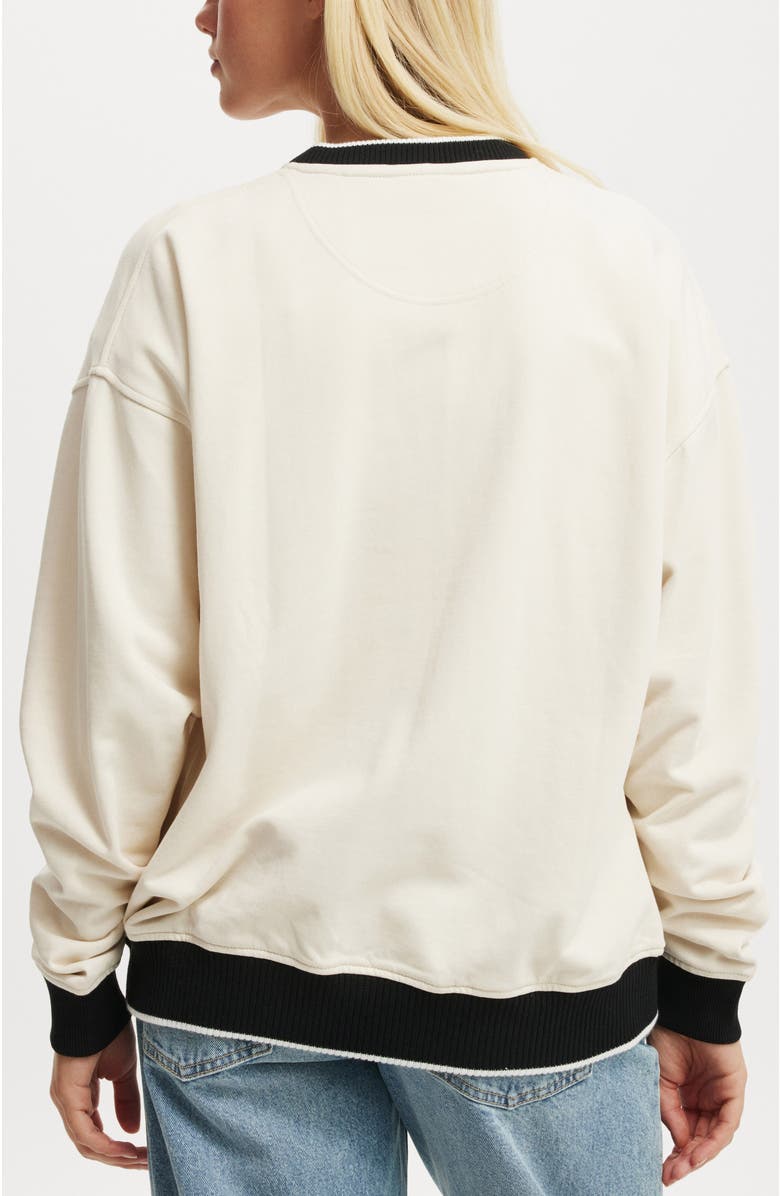 Cotton On Elton John  V Neck Sweatshirt, Alternate, color, 