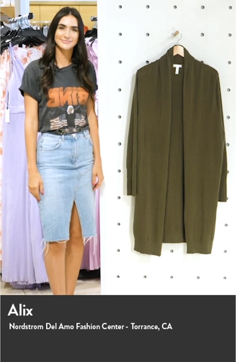 Cozy Longline Cardigan, sales video thumbnail