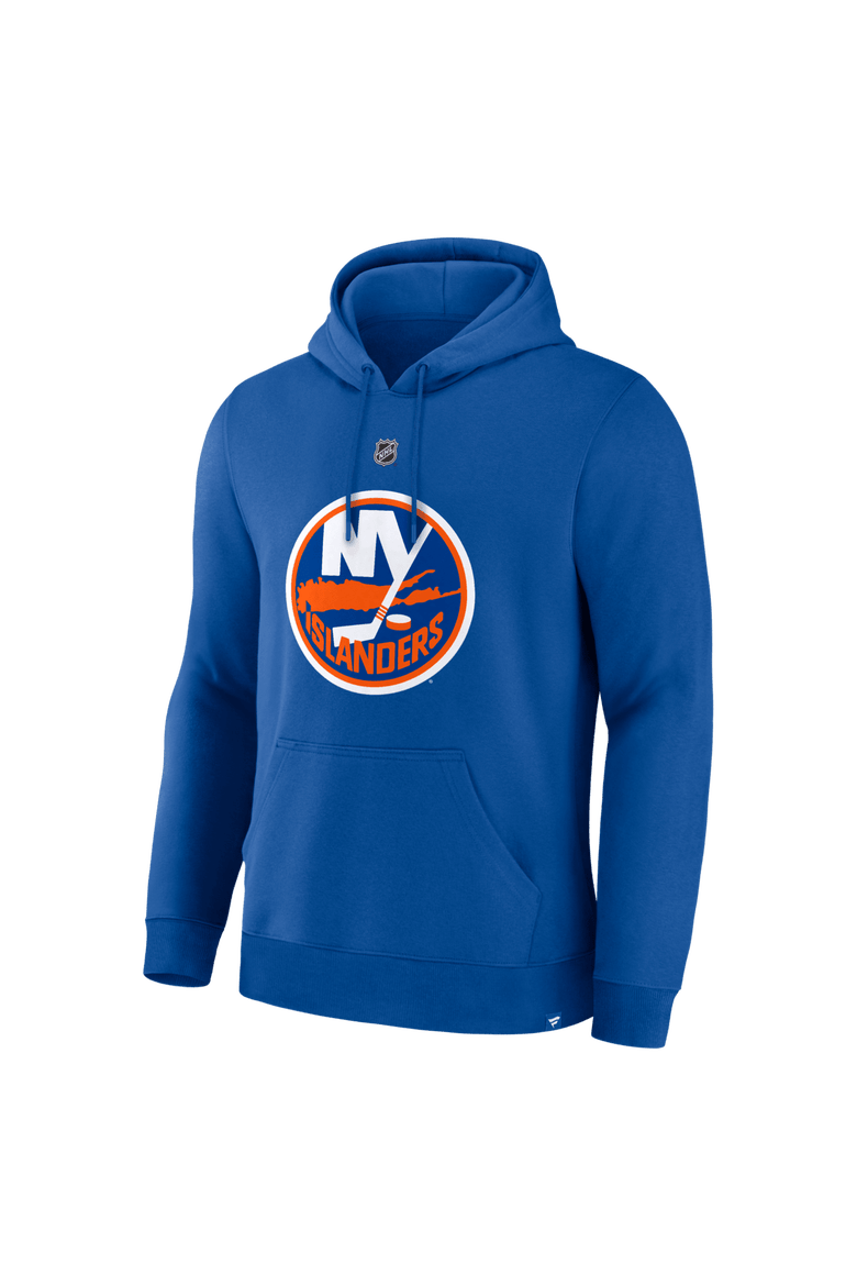 Men's Fanatics Matthew Schaefer Royal New York Islanders Authentic Stack Name & Number Hoodie, Alternate, color, Royal