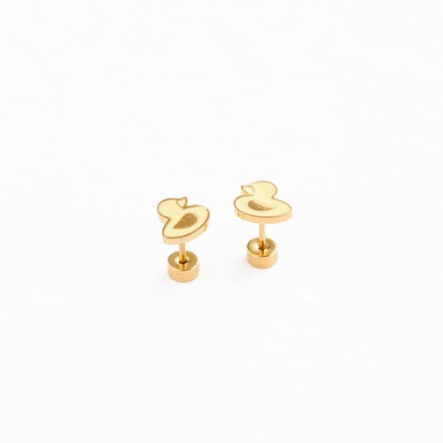 PIP POP PIP POP DUCKY STUD EARRINGS
