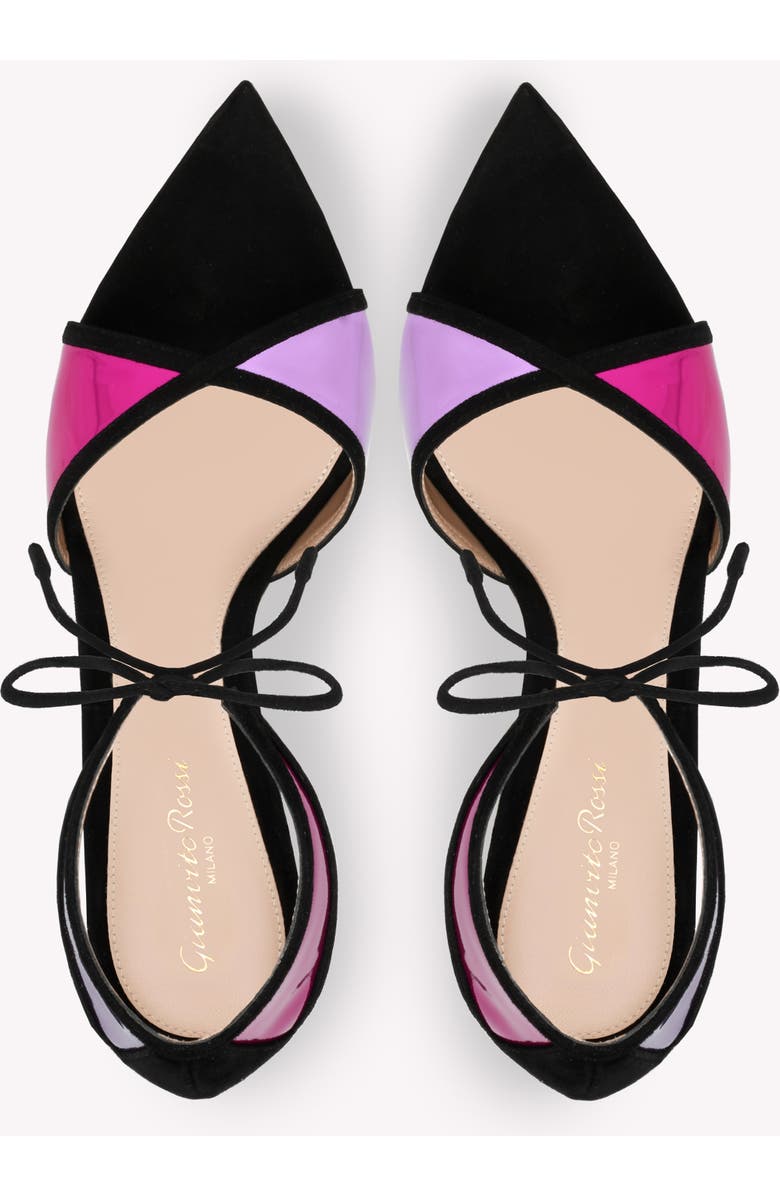 Gianvito Rossi Confetti Sandal, Alternate, color, Purple Calf