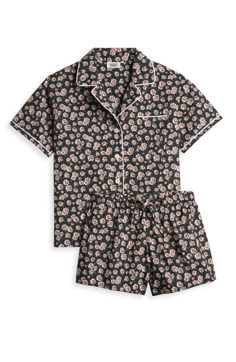 Sleepy Jones Corita Pajama Set, Alternate, color, Daisy Print