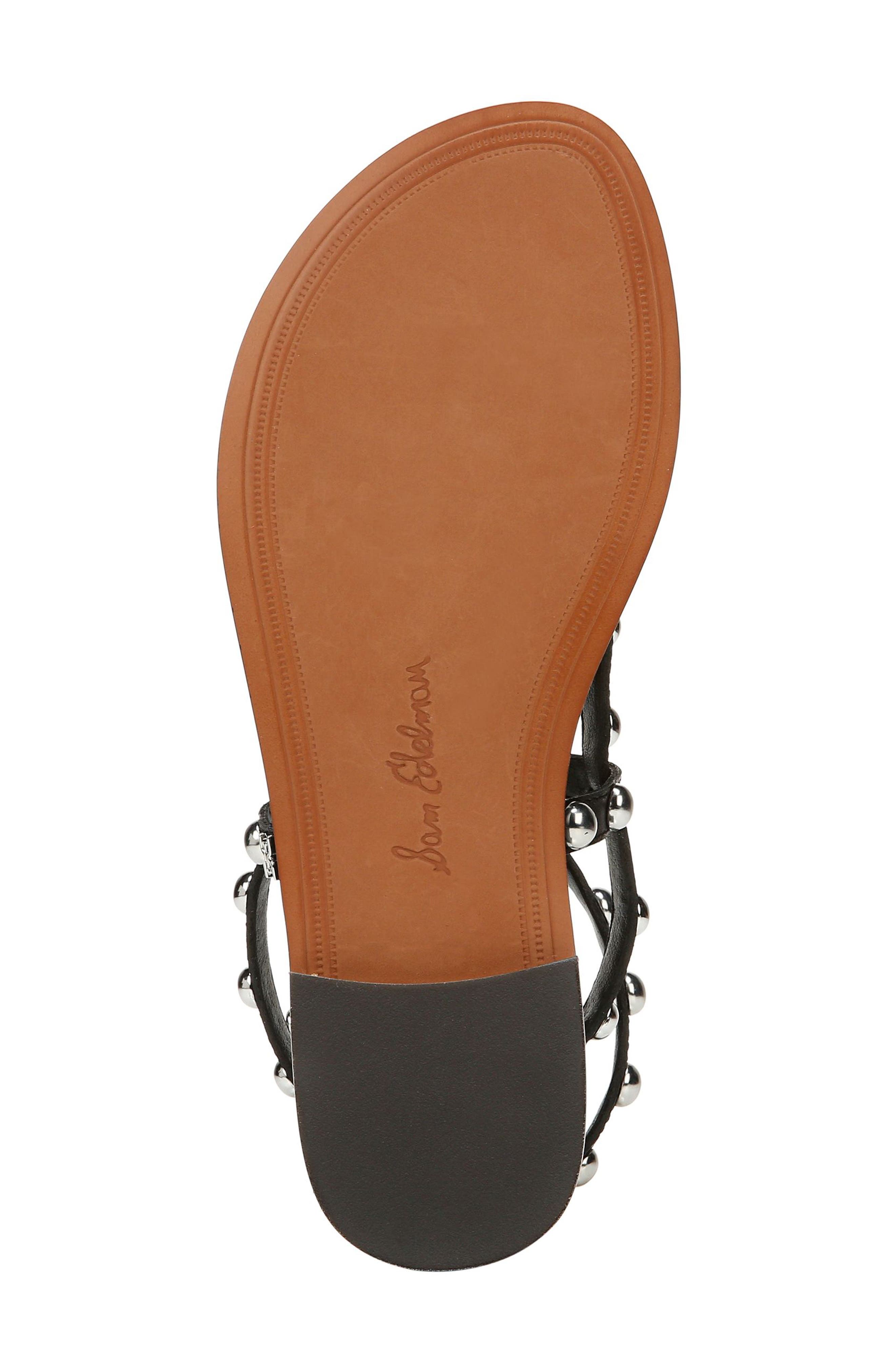 Sam Edelman Elisha Studded Strappy Sandal, Alternate, color, 