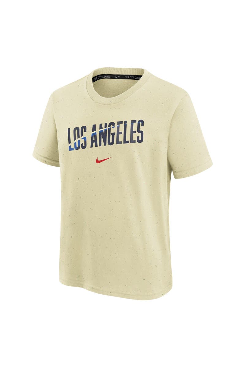 Nike Youth Nike Cream Los Angeles Dodgers 2024 City Connect Legend Performance T-Shirt, Alternate, color, 