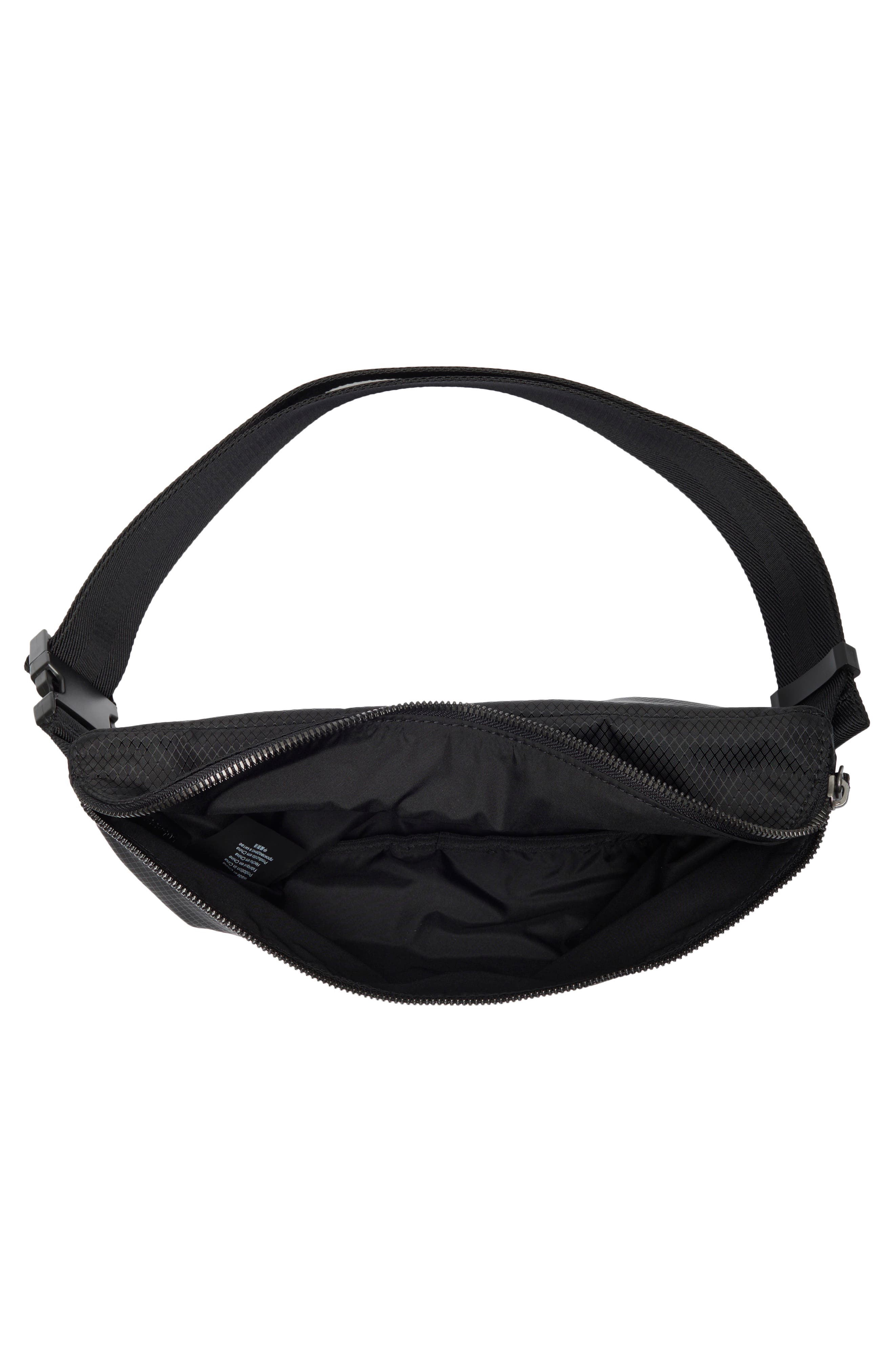 BOSS Pixel Recycled Belt Bag, Alternate, color, Black