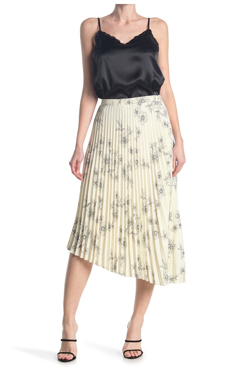 Sanctuary The Summer Floral Pleated Skirt, Alternate, color,