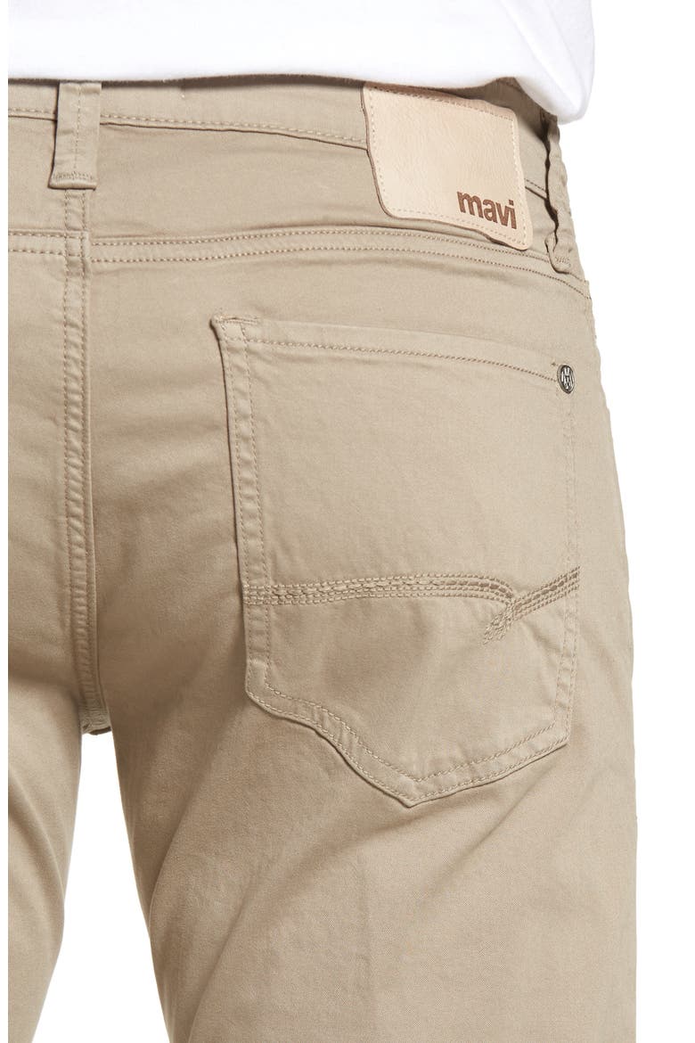 Zach Straight Leg Twill Pants, Alternate, color, BEIGE TWILL