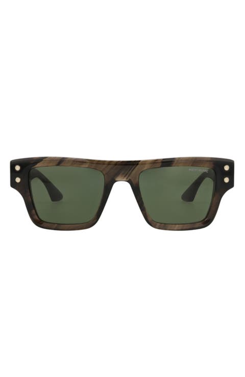 52mm Rectangular Sunglasses