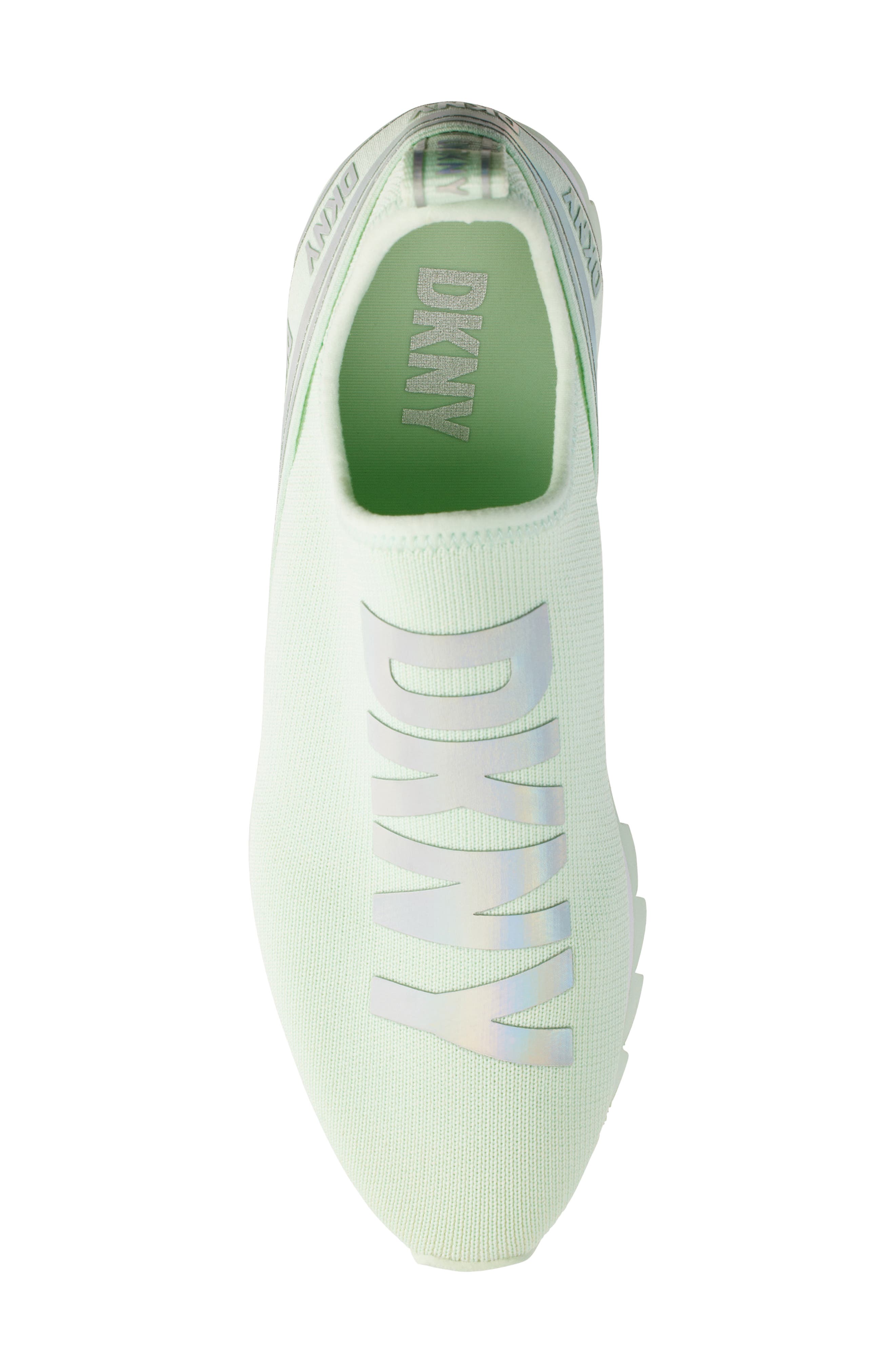 DKNY Abbi Knit Sneaker, Alternate, color, 