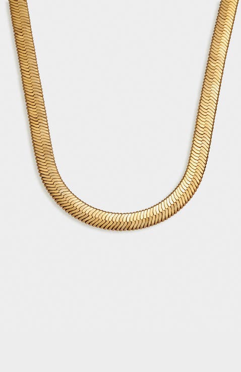 Ciana Large Snake Chain Necklace