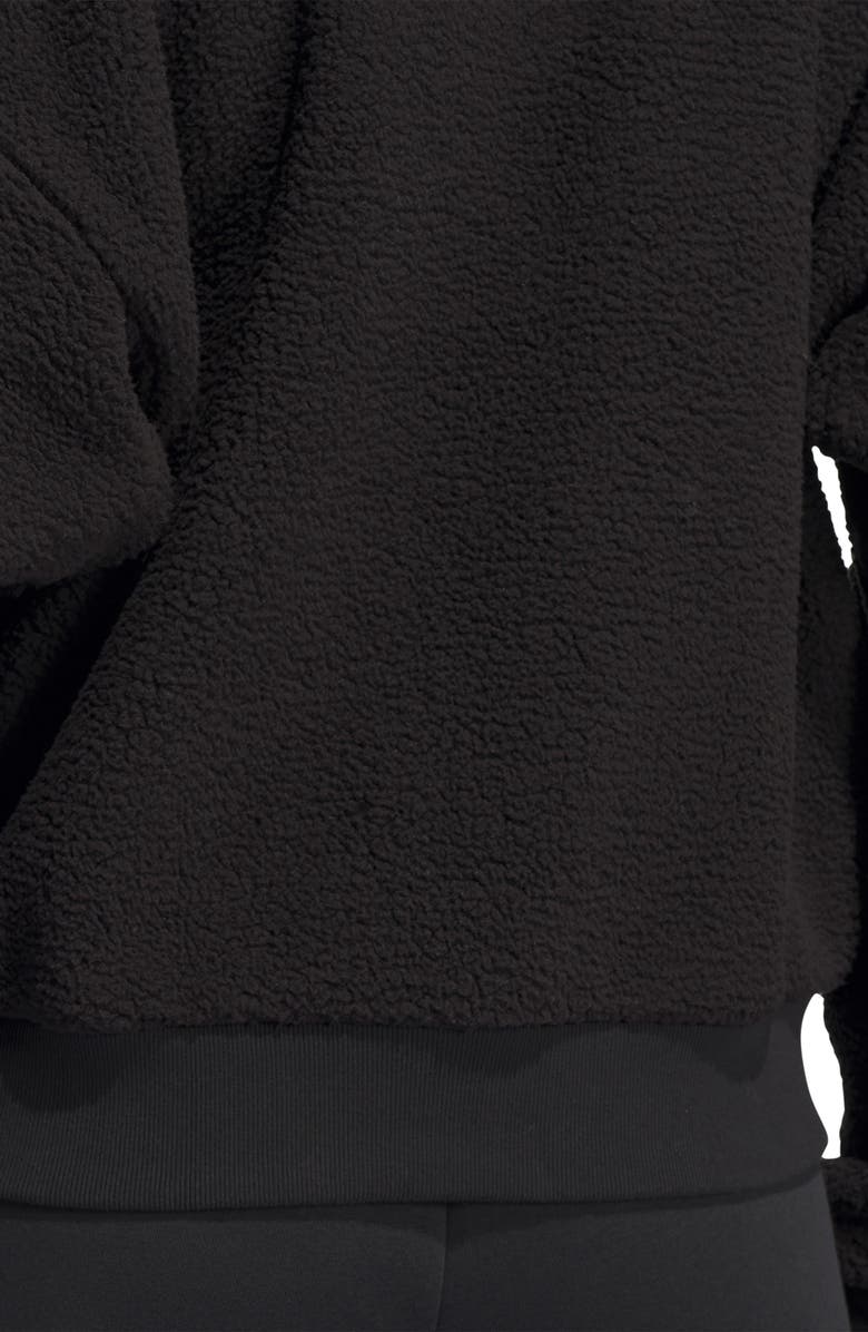 adidas Coze High Pile Fleece Sweatshirt, Alternate, color,