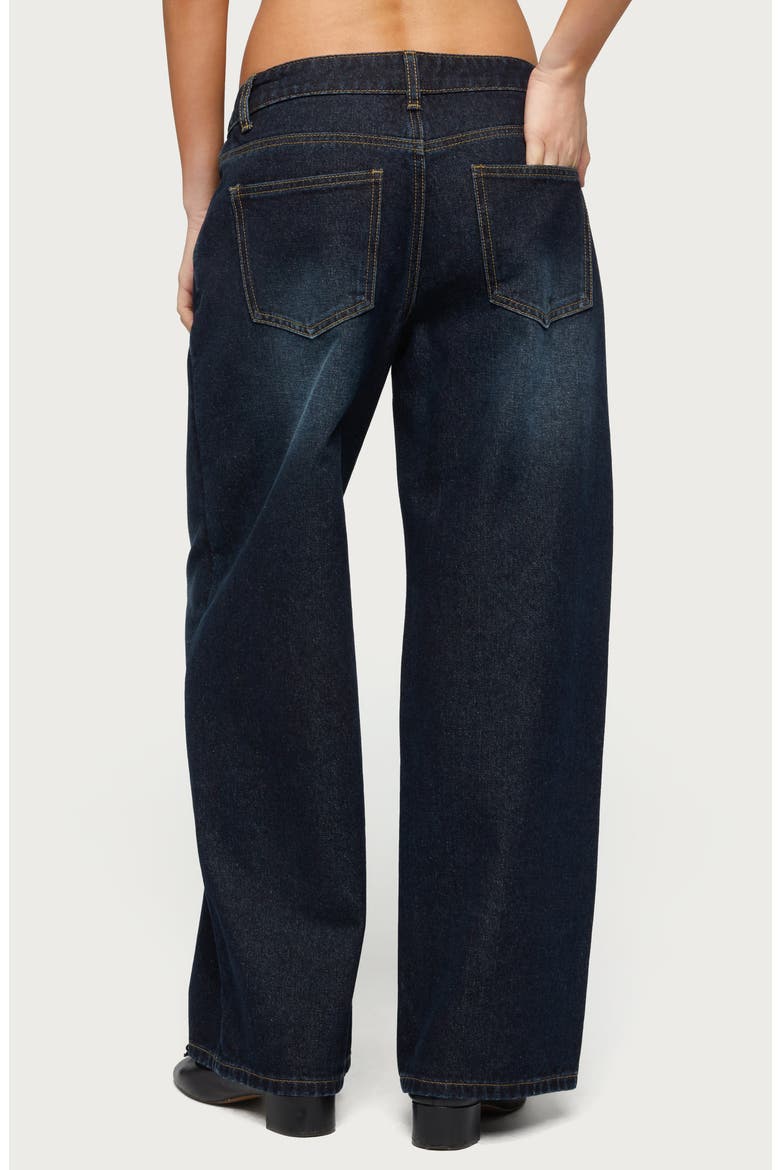 Raelynn Wide Leg Jeans, Alternate, color, DARK-BLUE-WASHED