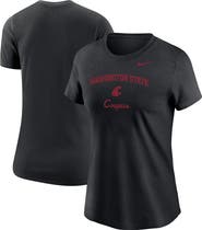 Nike Women's Nike Black Washington State Cougars Primary T-Shirt