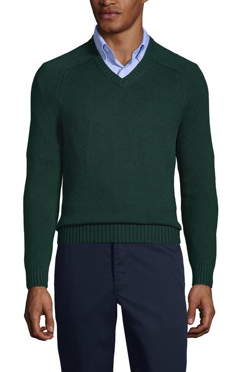 School Uniform Young  Cotton Modal V-neck Sweater