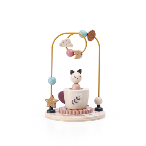 Wooden Bead maze  After the Rain