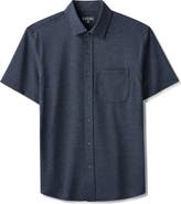 Rhone Commuter Seersucker Short Sleeve Button-Up Shirt
