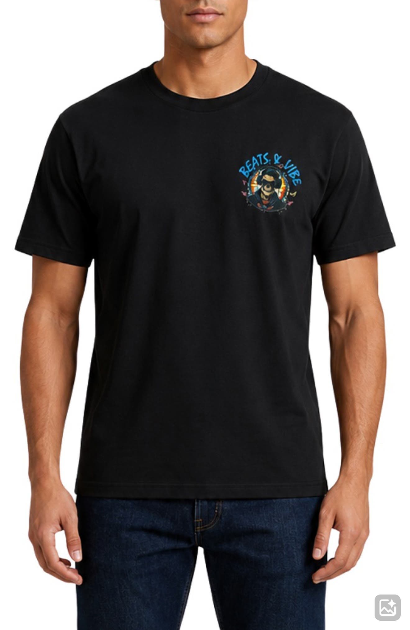 Beats & Vibe Graphic T-Shirt